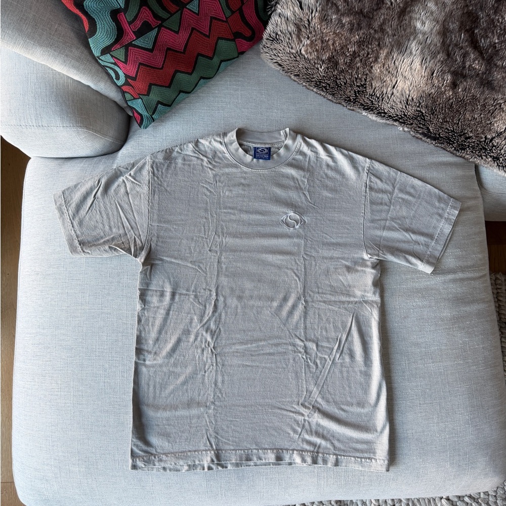 Soulection Gray Logo Embroidered Tee - Picture 2 of 3